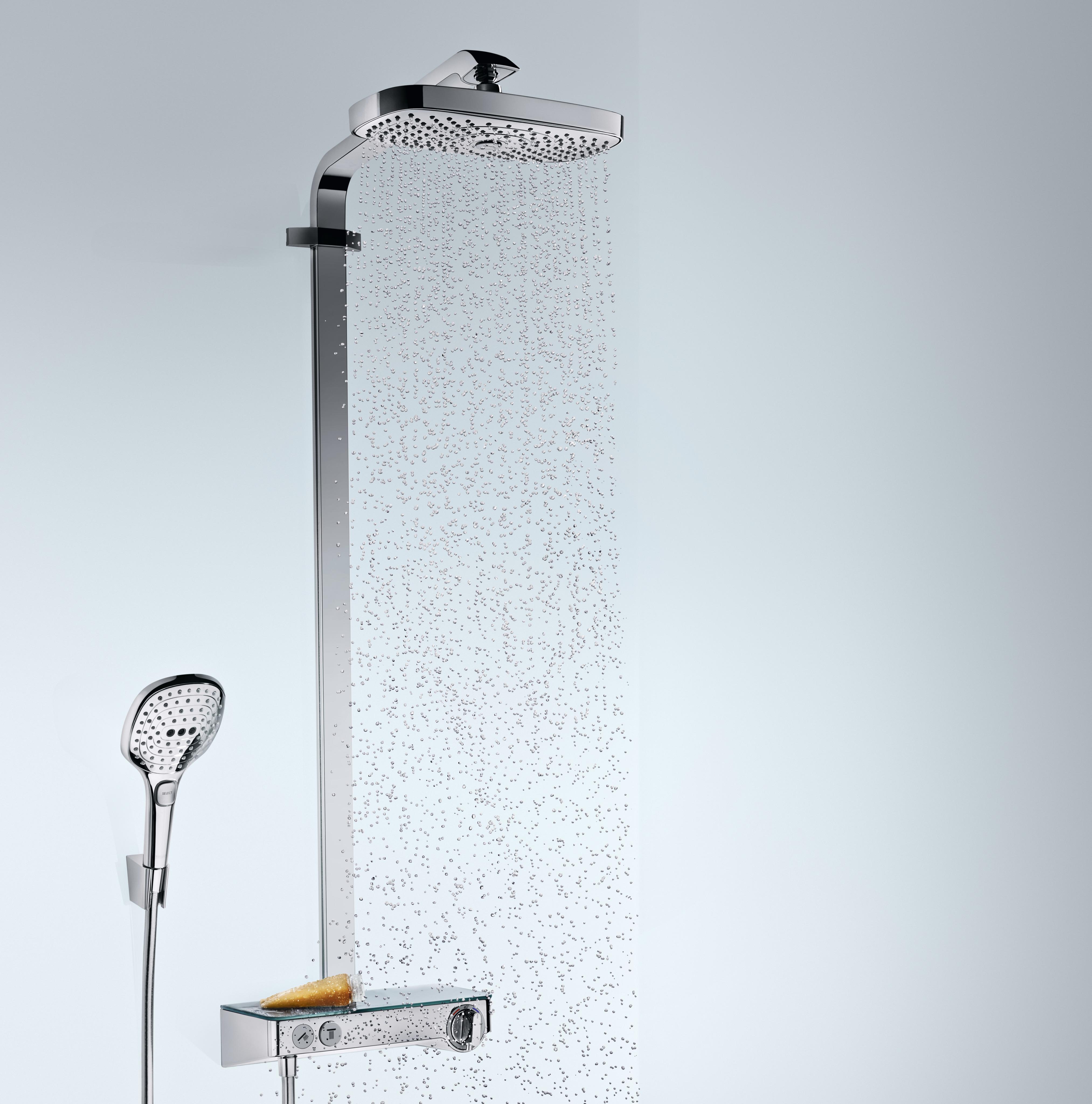 Душевая система Hansgrohe Raindance Select E 360 Showerpipe 27113400 для ванны