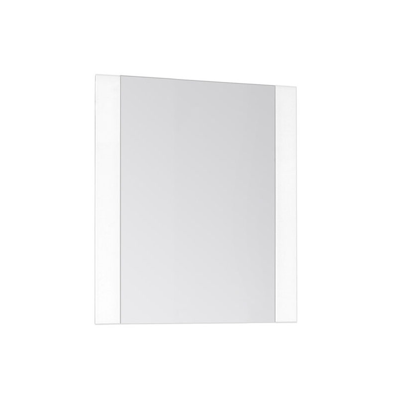 Зеркало "Монако" 60*70, Осина бел/бел лакобель