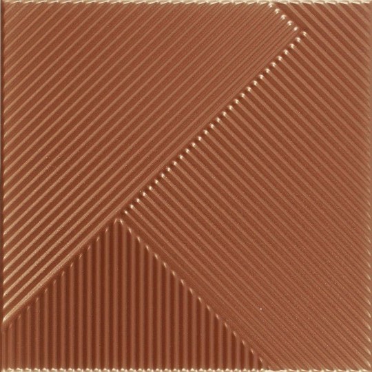 Stripes Mix Copper 25x25