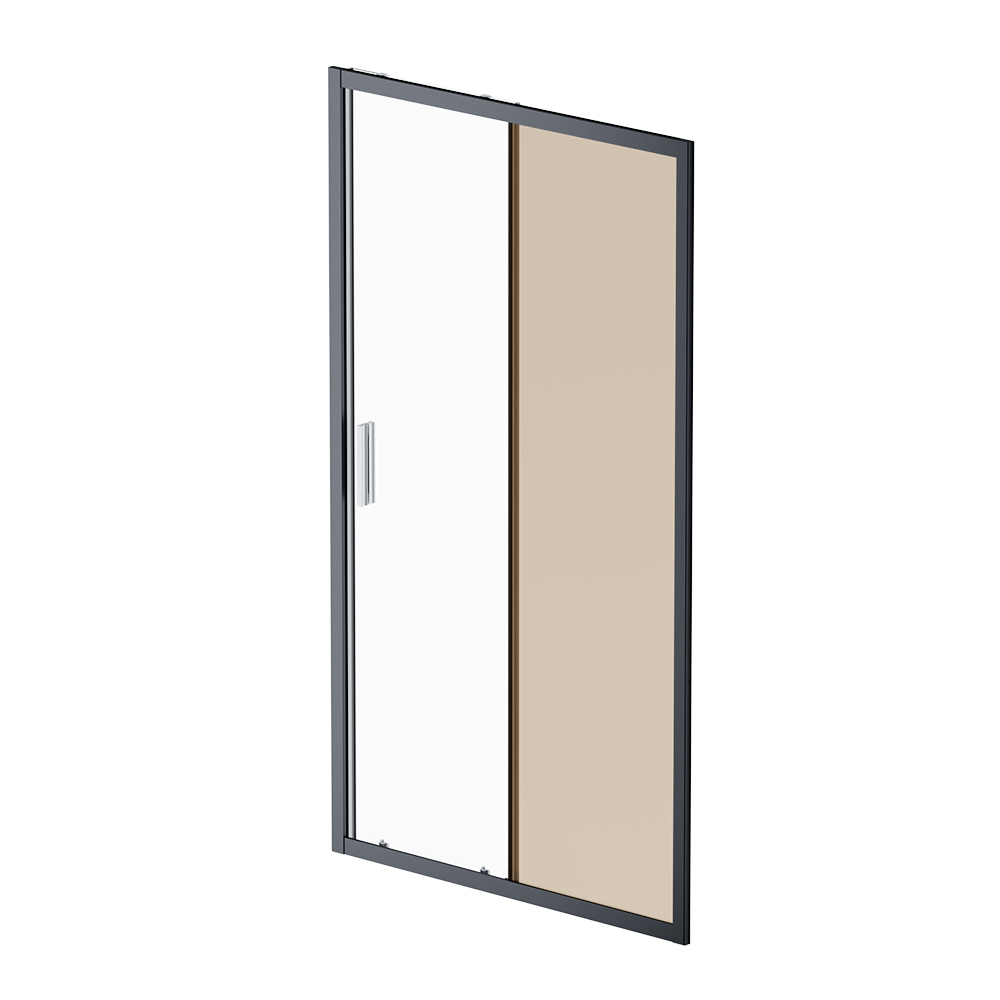 Дверь душевая 110х195, стекло бронзовое AM.PM Gem W90G-110-1-195BBr
