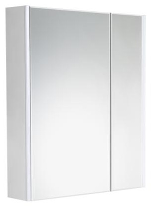Шкаф зеркальный Roca UP ZRU9303016 700 мм, белый глянец