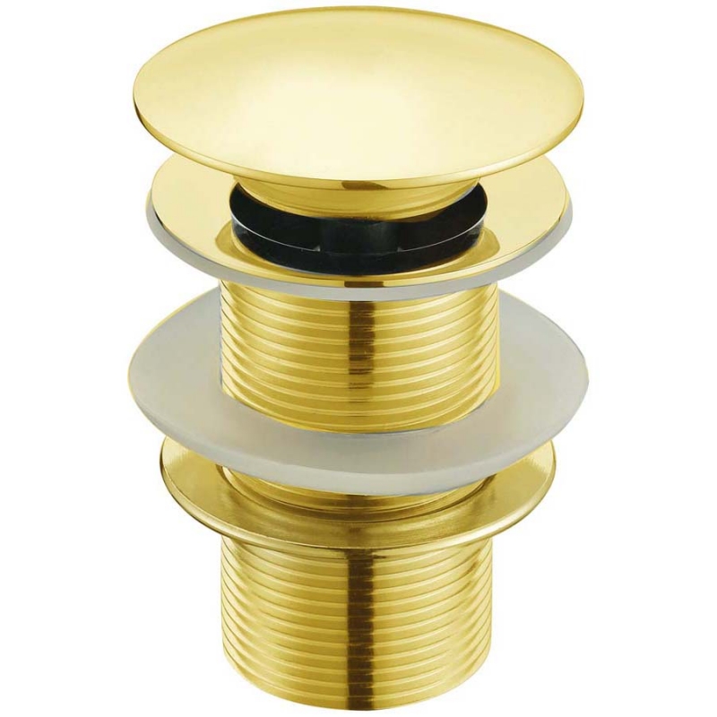 Донный клапан без перелива (золото) SL-108