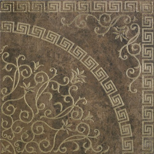 APE Ceramica Декор Roseton Arka Marron 45х45