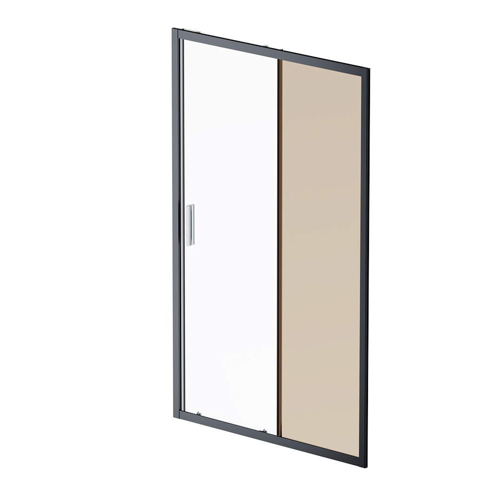 Дверь душевая 120х195, стекло бронзовое AM.PM Gem W90G-120-1-195BBr