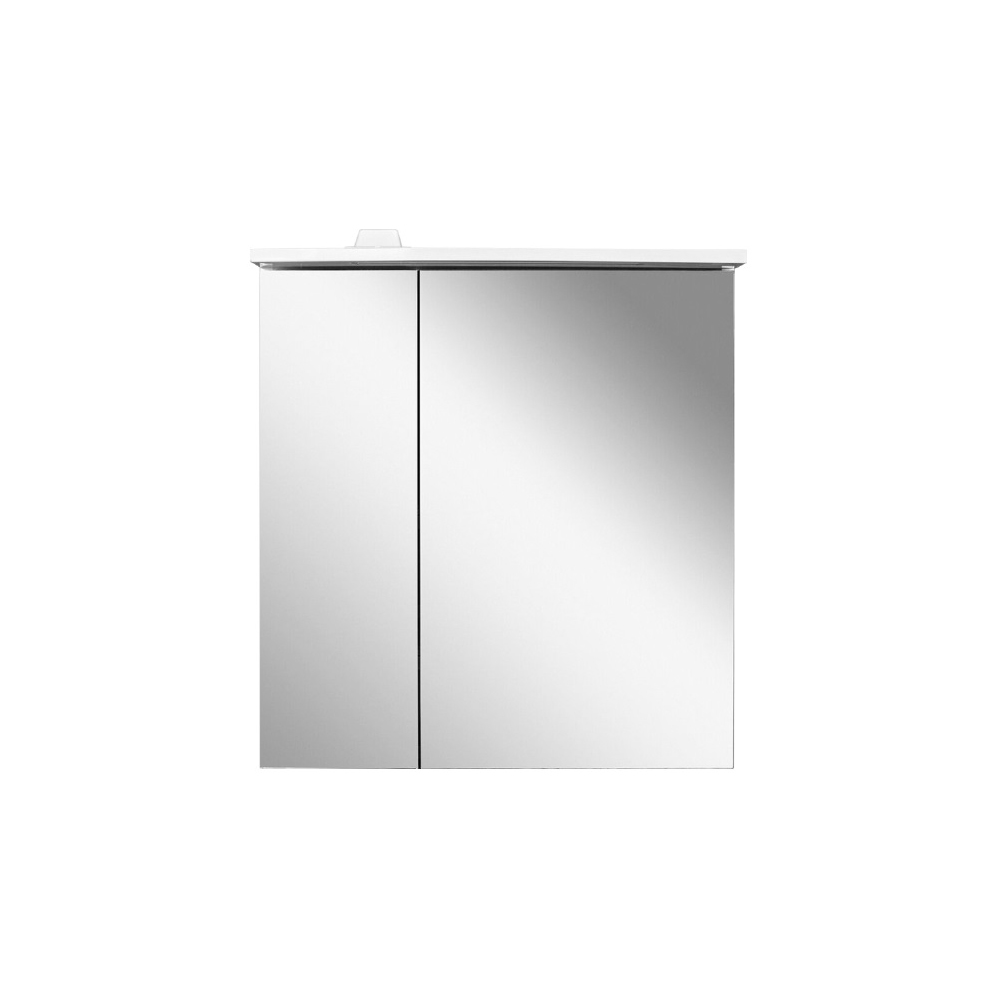 M70AMCR0601WG SPIRIT 2.0, Зеркальный шкаф с LED-подсветкой, правый, 60 см, цвет: белый, глянец