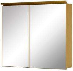 Зеркало-шкаф De Aqua 100 золото