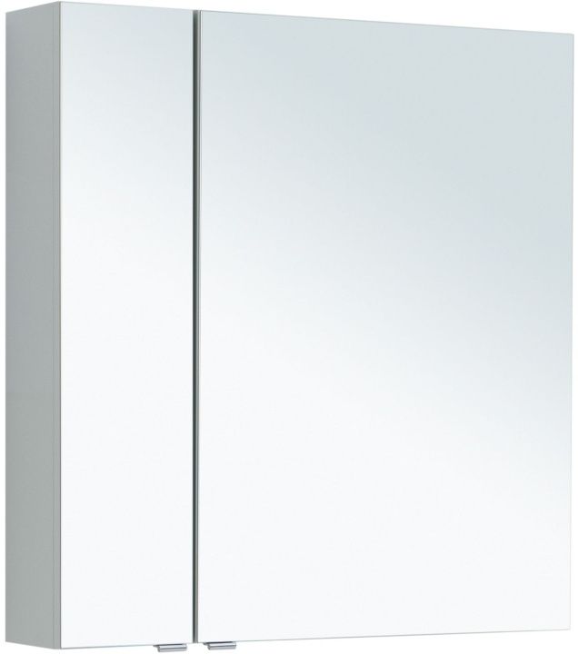 Зеркало-шкаф Aquanet Алвита New 80 Серый