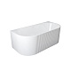 Акриловая ванна BELBAGNO BB713-1700-800-MATT, белая матовая