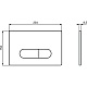 Механическая панель смыва Ideal Standard OLEAS™ M1 R0115A6