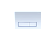 Панель смыва Aquatek Slim Белая глянец (клавиши прямоугольные) KDI-0000021