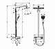 Душевая система Hansgrohe Raindance Select E 360 1jet ST Showerpipe 27288400 для душа белый/хром