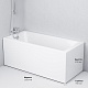 W90A-150-070W-A Gem, ванна акриловая A0 150x70, см, шт
