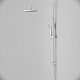 F0790033 Gem,душ.система,набор:верхн.душ d220 мм, ручн.душ 1ф-ция d 110 мм, душ.штанга 1030-1460 мм,