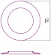 Увеличитель диаметра TUBE d нар. 50-70 мм / 2 шт. / (Белый) 12-1507-0003